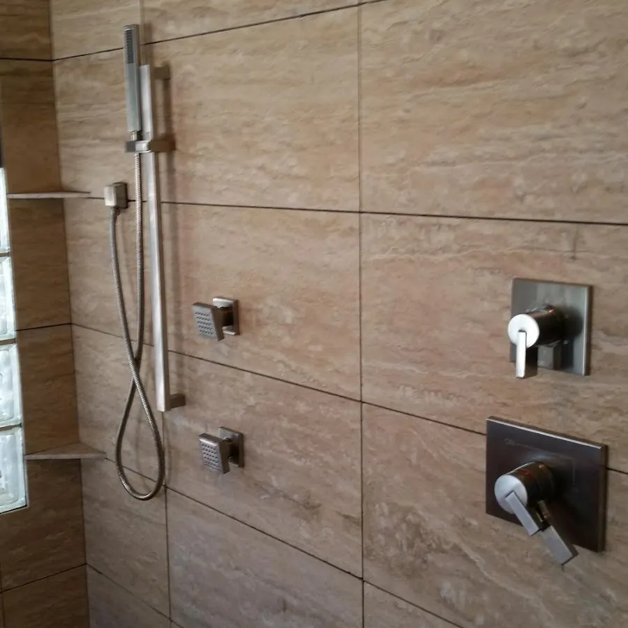 Shower fixture installation for Gas Line Repair in Burlington